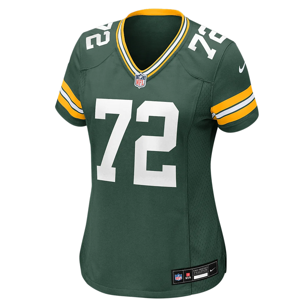 Zennovawear Brant Banks Green Bay Packers Women's Team Game Jersey - Green
