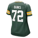 Zennovawear Brant Banks Green Bay Packers Women's Team Game Jersey - Green