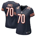 Zennovawear Braxton Jones Chicago Bears Women's Game Player Jersey - Navy
