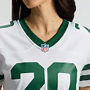 Zennovawear Breece Hall New York Jets Women's Game Jersey - Legacy White