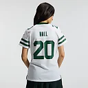 Zennovawear Breece Hall New York Jets Women's Game Jersey - Legacy White