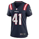 Zennovawear Brenden Schooler New England Patriots Women's Game Jersey - Navy
