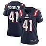 Zennovawear Brenden Schooler New England Patriots Women's Game Jersey - Navy