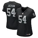 Zennovawear Brennan Jackson Las Vegas Raiders Women's Team Game Jersey - Black