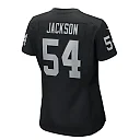 Zennovawear Brennan Jackson Las Vegas Raiders Women's Team Game Jersey - Black