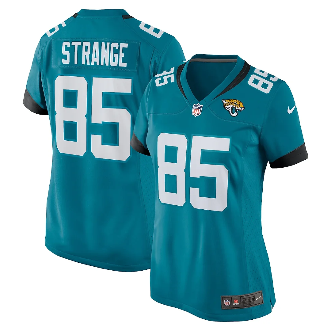 Zennovawear Brenton Strange Jacksonville Jaguars Women's Team Game Jersey - Teal