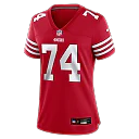 Zennovawear Brett Toth San Francisco 49ers Women's Team Game Jersey - Scarlet