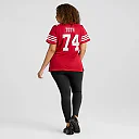 Zennovawear Brett Toth San Francisco 49ers Women's Team Game Jersey - Scarlet