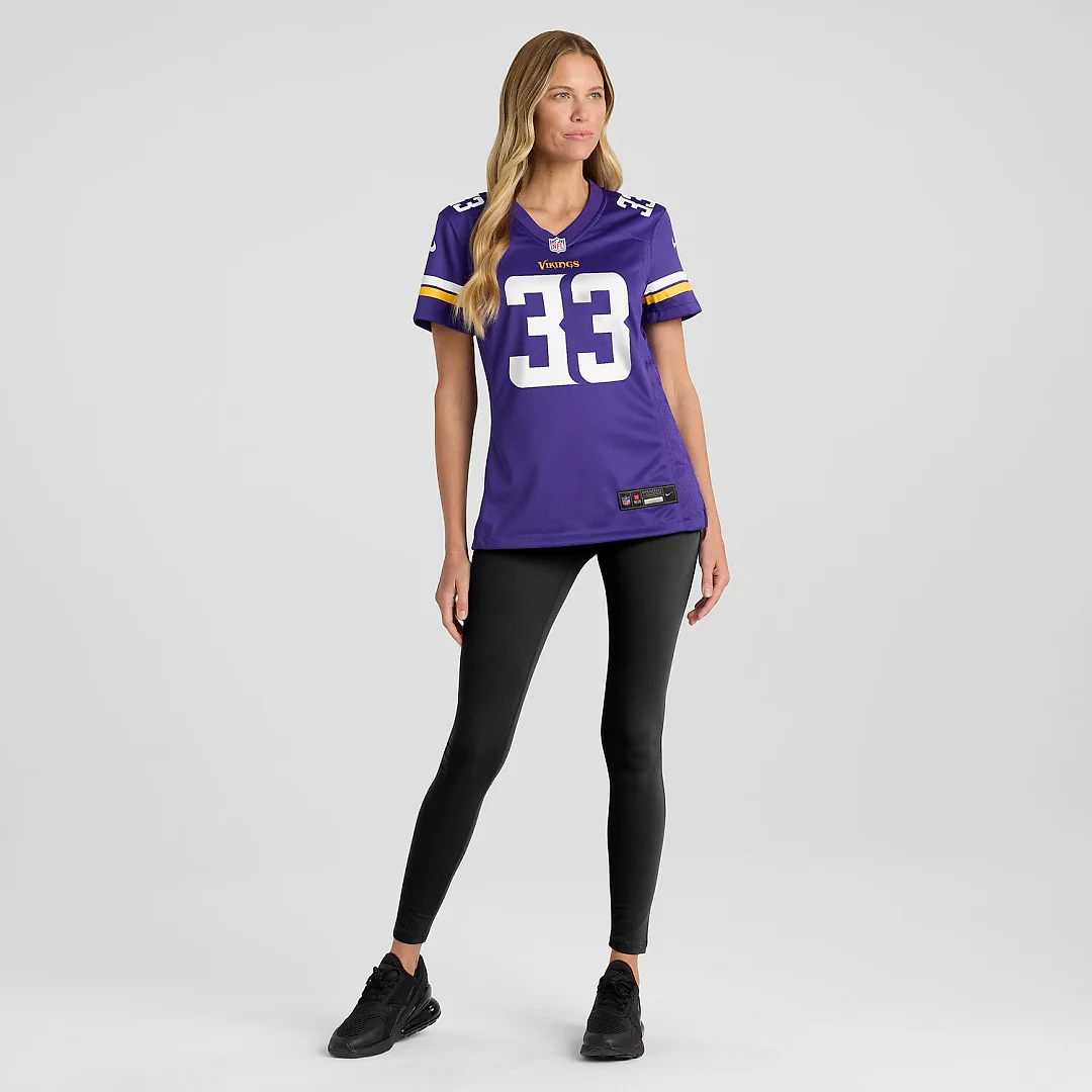 Zennovawear Brian Asamoah Minnesota Vikings Women's Player Game Jersey - Purple