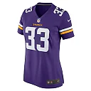 Zennovawear Brian Asamoah Minnesota Vikings Women's Player Game Jersey - Purple