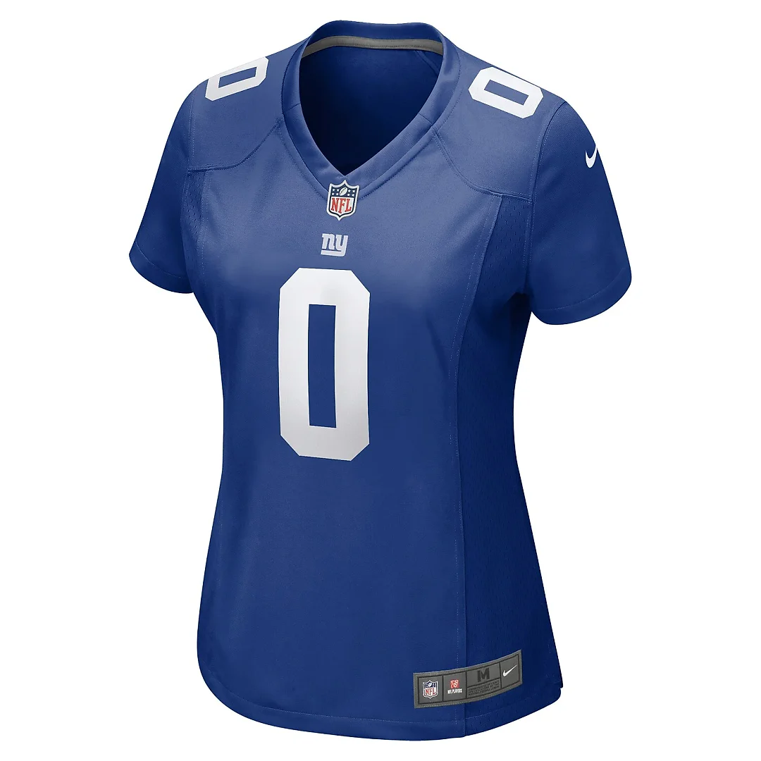 Zennovawear Brian Burns New York Giants Women's Game Player Jersey - Royal