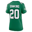 Zennovawear Brian Dawkins Philadelphia Eagles Women's Alternate Game Jersey - Kelly Green