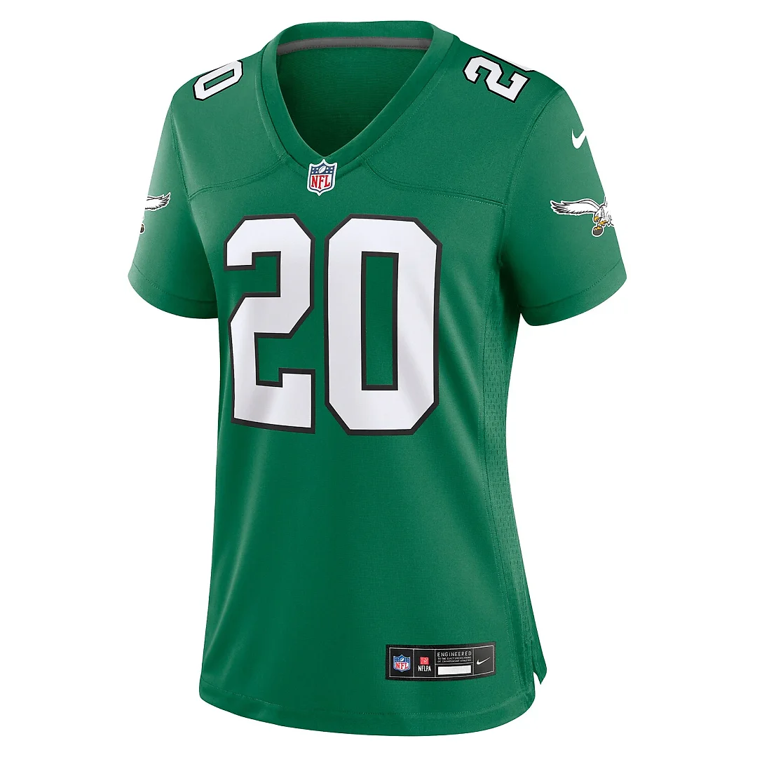Zennovawear Brian Dawkins Philadelphia Eagles Women's Alternate Game Jersey - Kelly Green