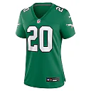 Zennovawear Brian Dawkins Philadelphia Eagles Women's Alternate Game Jersey - Kelly Green