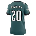 Zennovawear Brian Dawkins Philadelphia Eagles Women's Retired Player Game Jersey - Midnight Green