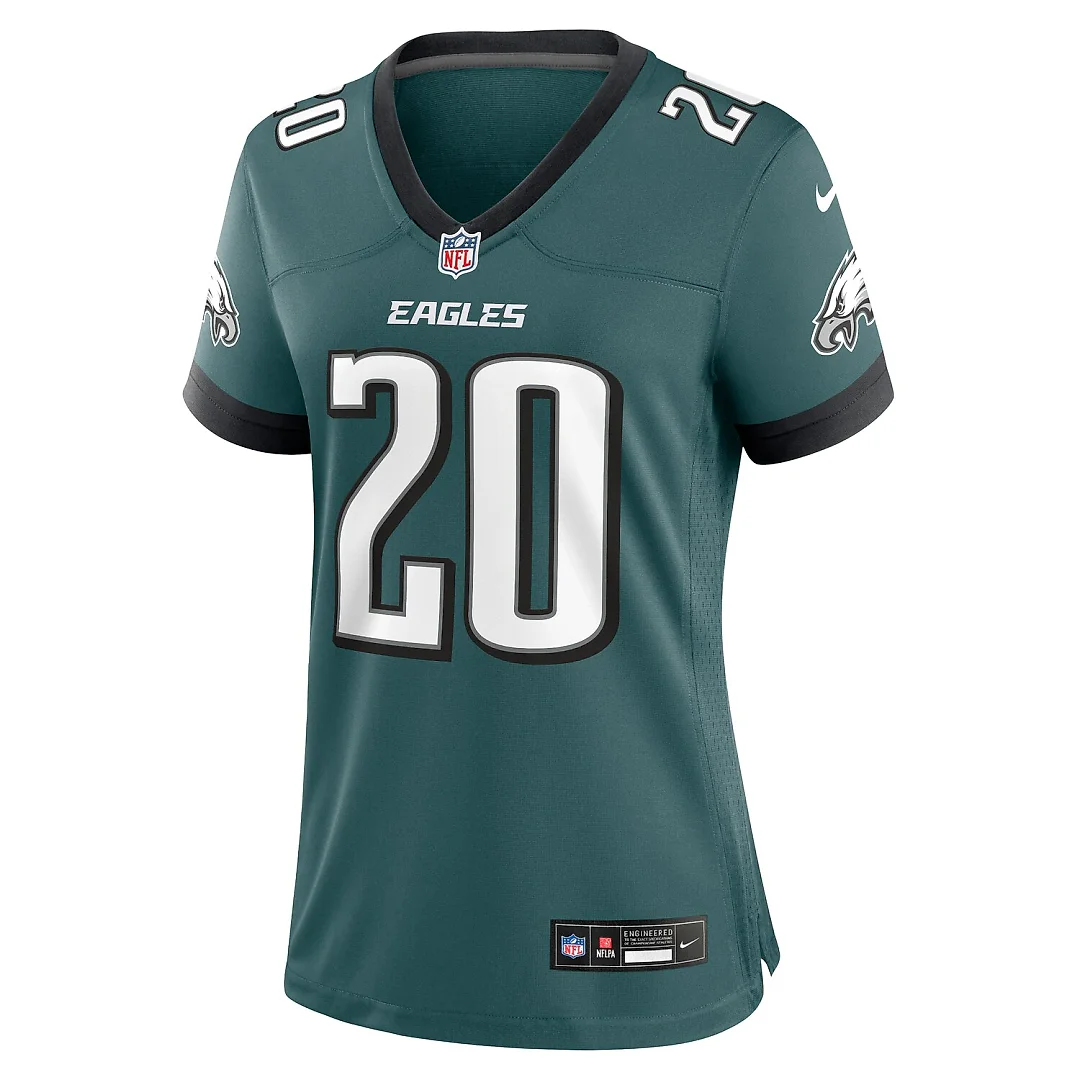 Zennovawear Brian Dawkins Philadelphia Eagles Women's Retired Player Game Jersey - Midnight Green