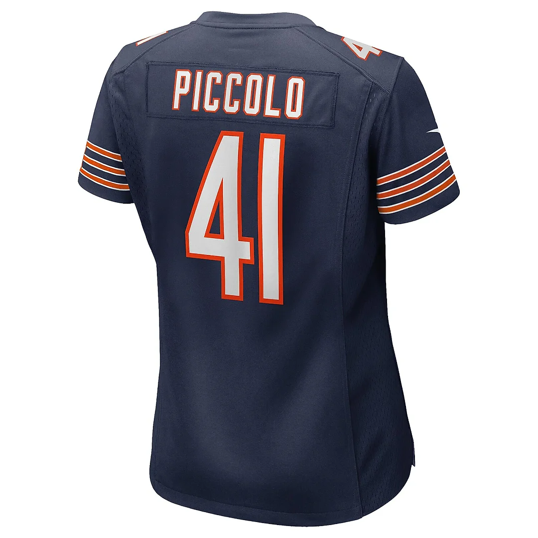 Zennovawear Brian Piccolo Chicago Bears Women's Game Retired Player Jersey - Navy