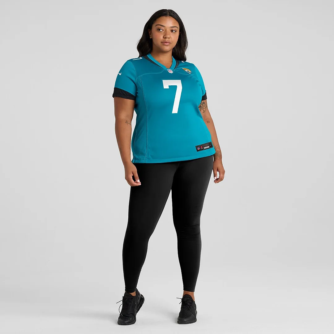 Zennovawear Brian Thomas Jr. Jacksonville Jaguars Women's Game Jersey - Teal