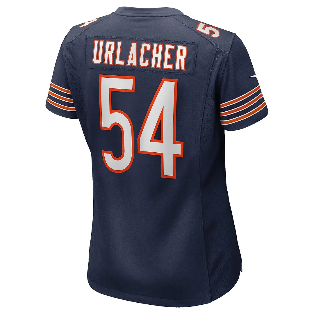 Zennovawear Brian Urlacher Chicago Bears Women's Game Retired Player Jersey - Navy