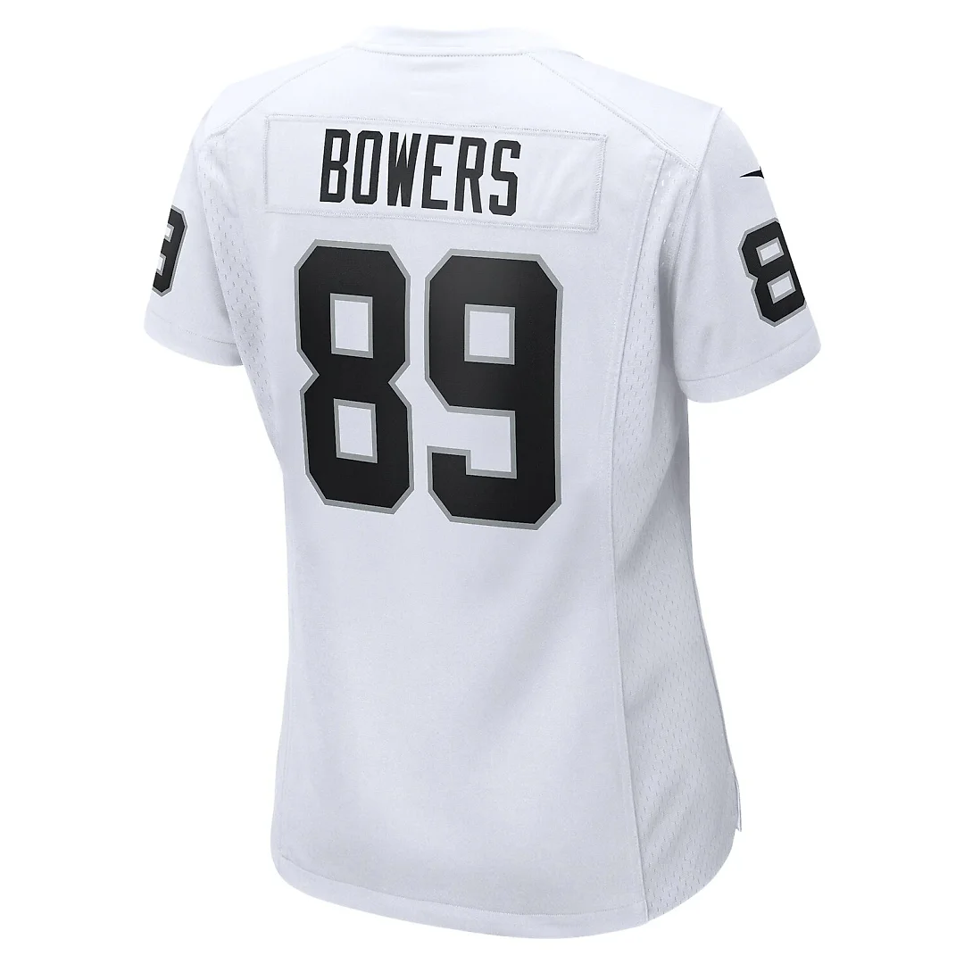 Zennovawear Brock Bowers Las Vegas Raiders Women's Game Jersey - White