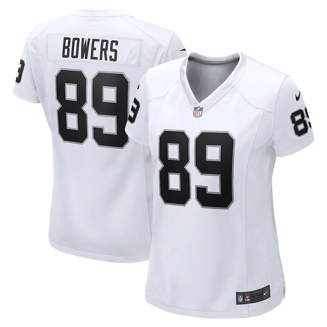 Zennovawear Brock Bowers Las Vegas Raiders Women's Game Jersey - White