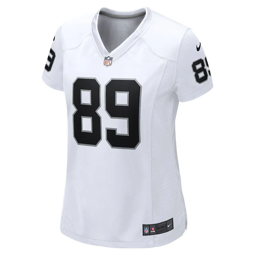 Zennovawear Brock Bowers Las Vegas Raiders Women's Game Jersey - White
