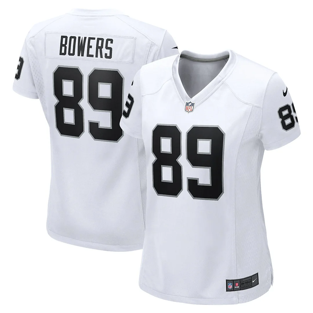 Zennovawear Brock Bowers Las Vegas Raiders Women's Game Jersey - White