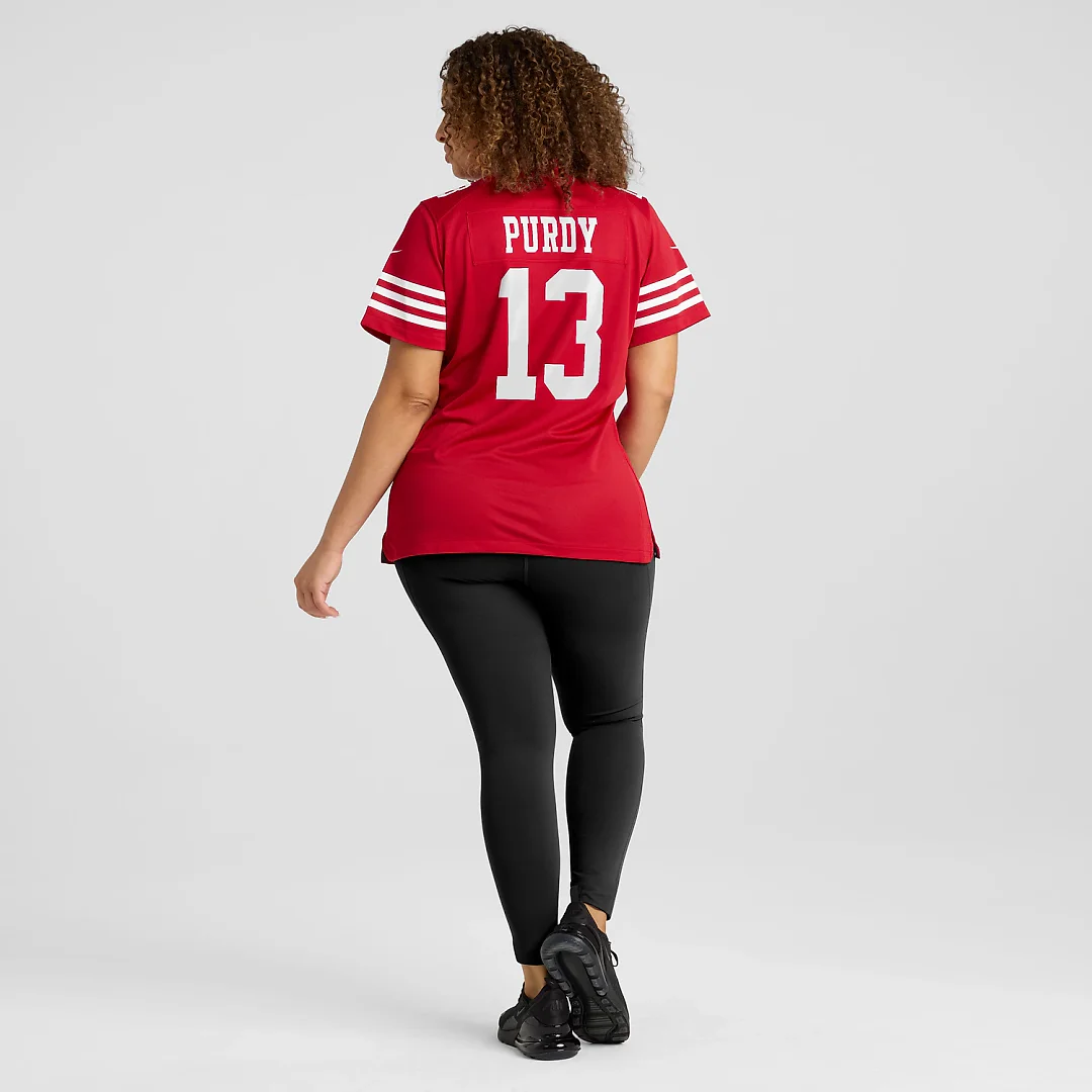 Zennovawear Brock Purdy San Francisco 49ers Women's 80th Anniversary Game Jersey - Scarlet