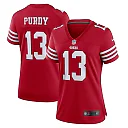 Zennovawear Brock Purdy San Francisco 49ers Women's Player Jersey - Scarlet