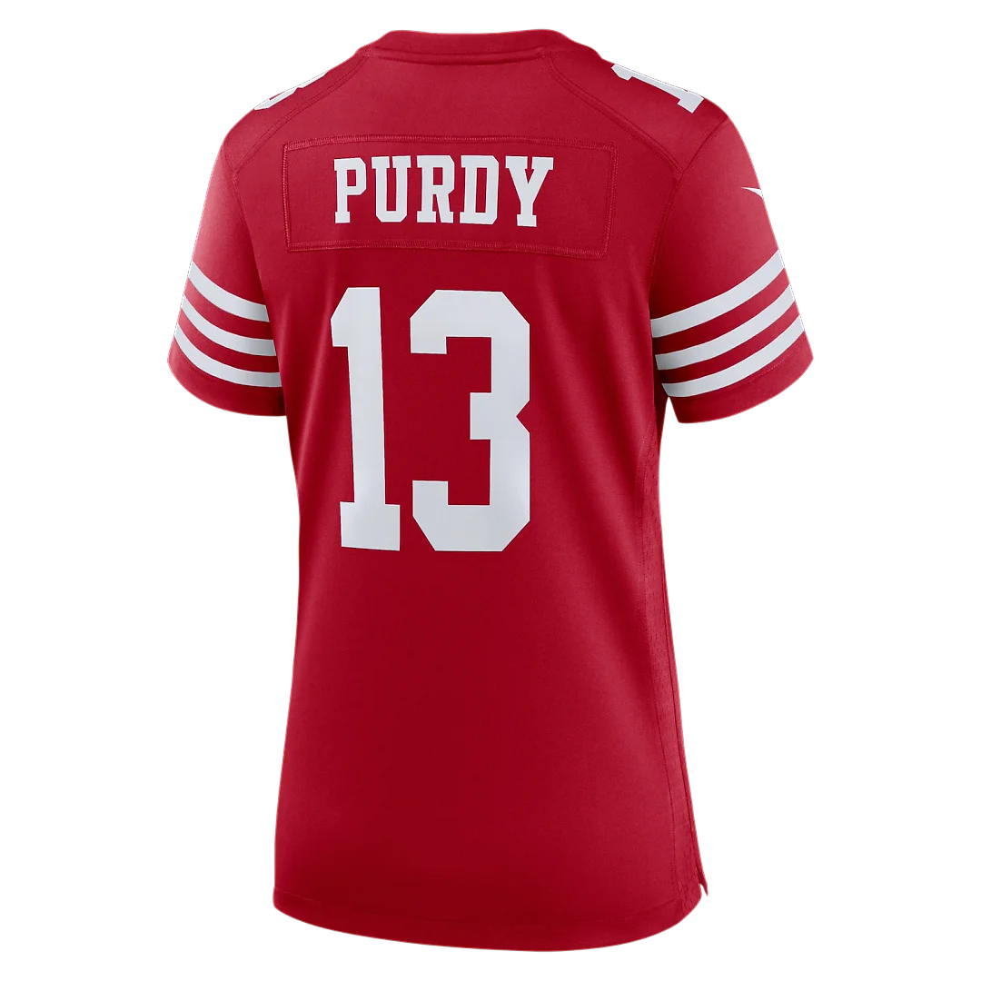 Zennovawear Brock Purdy San Francisco 49ers Women's 80th Anniversary Game Jersey - Scarlet