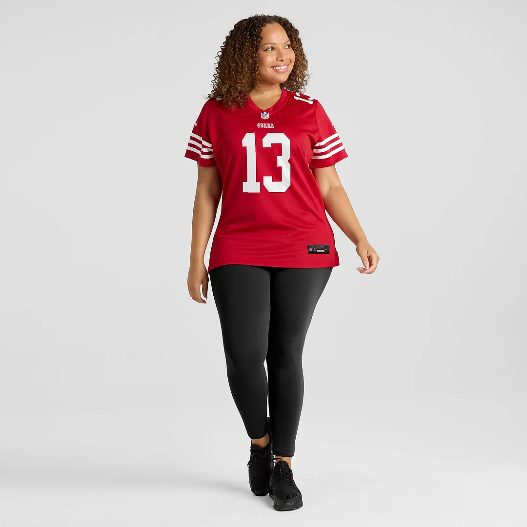 Zennovawear Brock Purdy San Francisco 49ers Women's Player Jersey - Scarlet