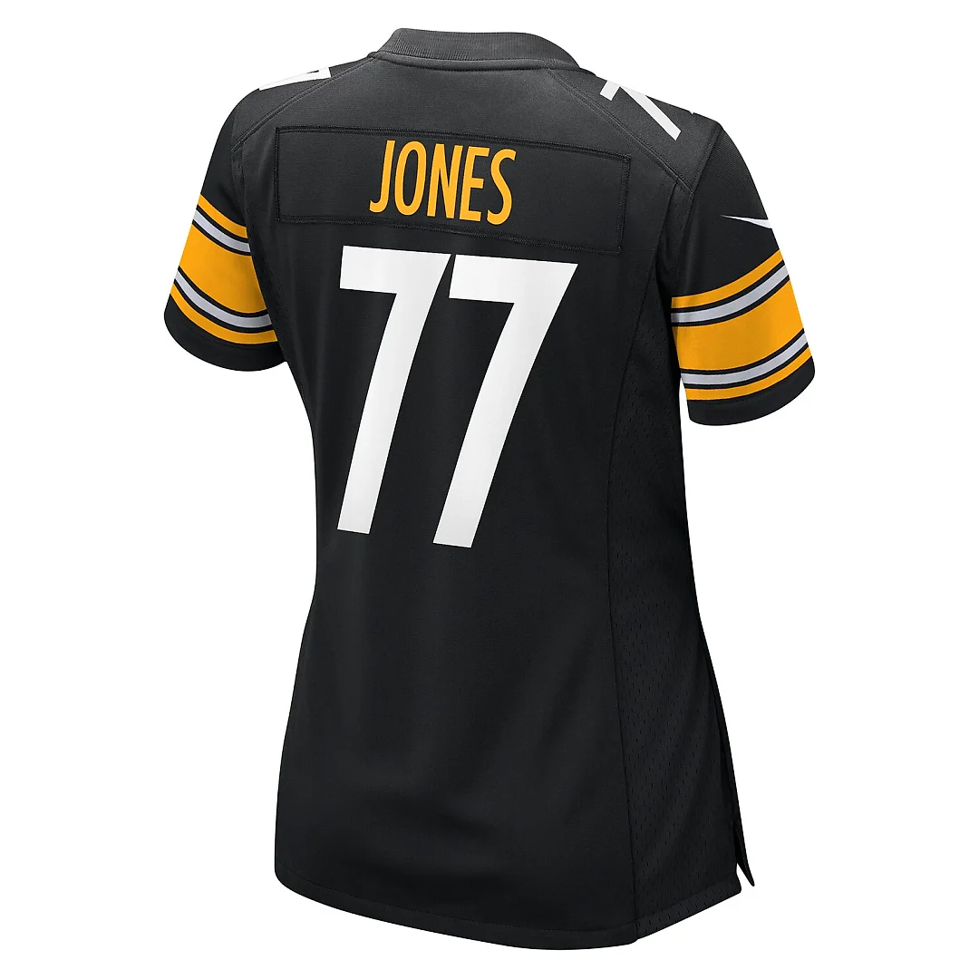 Zennovawear Broderick Jones Pittsburgh Steelers Women's Game Jersey - Black
