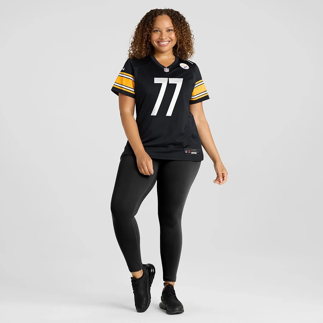 Zennovawear Broderick Jones Pittsburgh Steelers Women's Game Jersey - Black