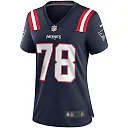 Zennovawear Bruce Armstrong New England Patriots Women's Game Retired Player Jersey - Navy