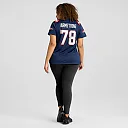 Zennovawear Bruce Armstrong New England Patriots Women's Game Retired Player Jersey - Navy