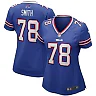 Zennovawear Bruce Smith Buffalo Bills Women's Game Retired Player Jersey - Royal