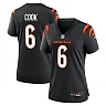Zennovawear Bryan Cook Cincinnati Bengals Women's Team Game Jersey - Black