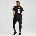 Zennovawear Bryan Cook Cincinnati Bengals Women's Team Game Jersey - Black