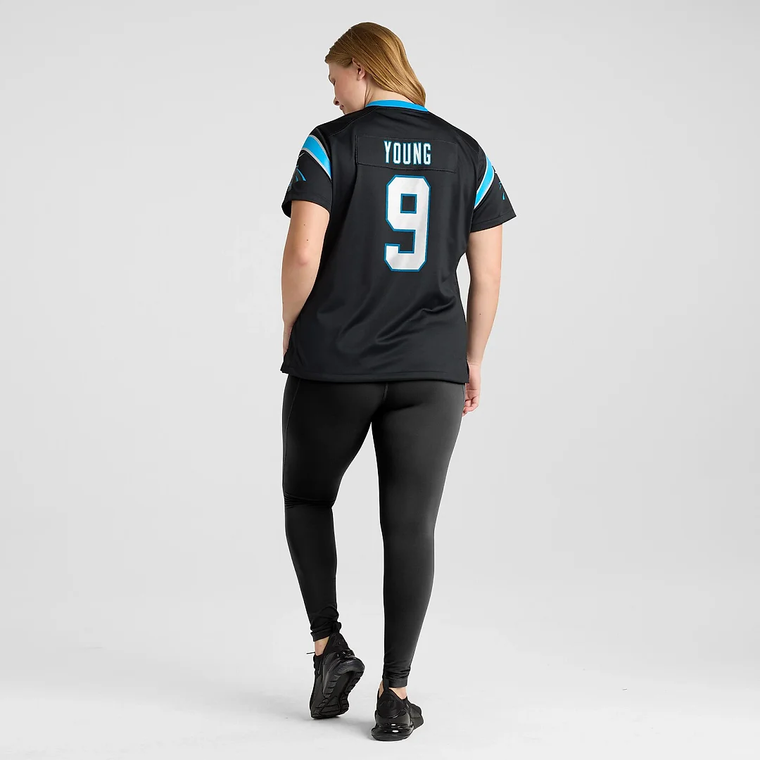 Zennovawear Bryce Young Carolina Panthers Women's Team Game Jersey - Black