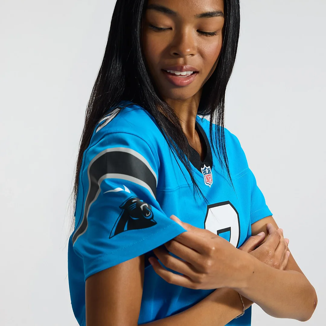Zennovawear Bryce Young Carolina Panthers Women's Player Jersey - Blue