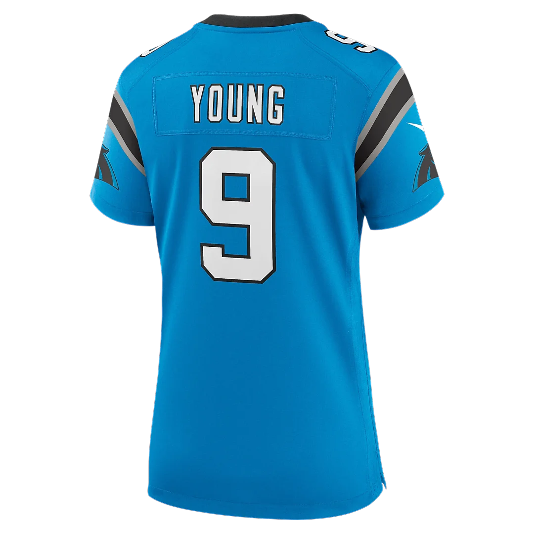 Zennovawear Bryce Young Carolina Panthers Women's Player Jersey - Blue
