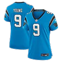 Zennovawear Bryce Young Carolina Panthers Women's Player Jersey - Blue