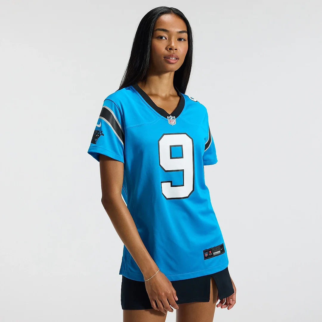 Zennovawear Bryce Young Carolina Panthers Women's Player Jersey - Blue