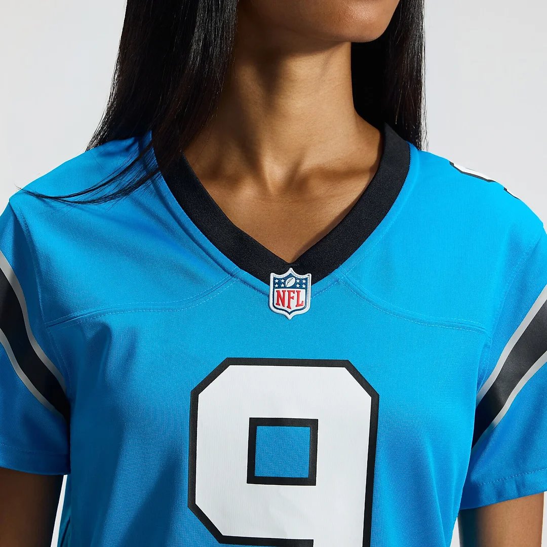 Zennovawear Bryce Young Carolina Panthers Women's Player Jersey - Blue