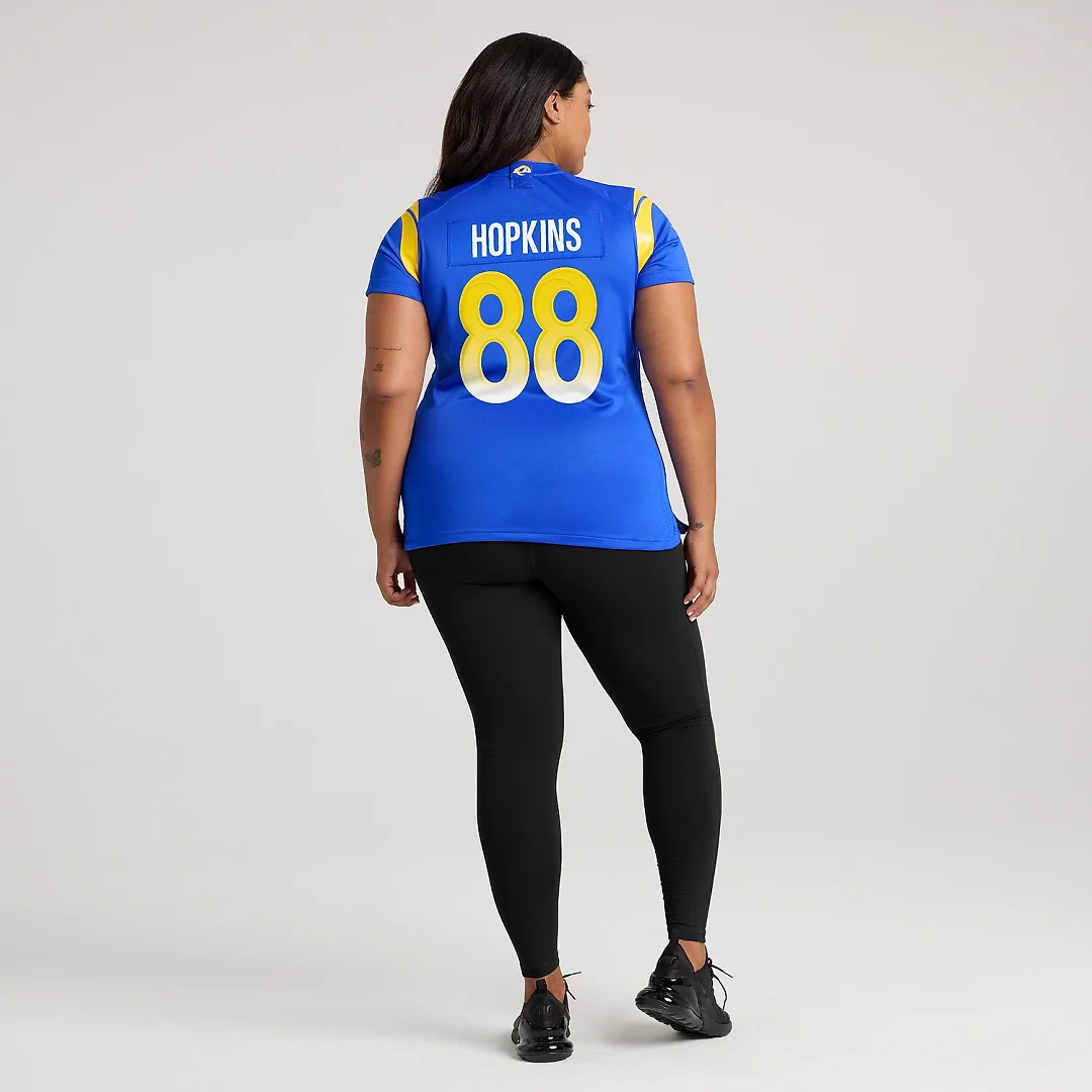 Zennovawear Brycen Hopkins Los Angeles Rams Women's Game Jersey - Royal