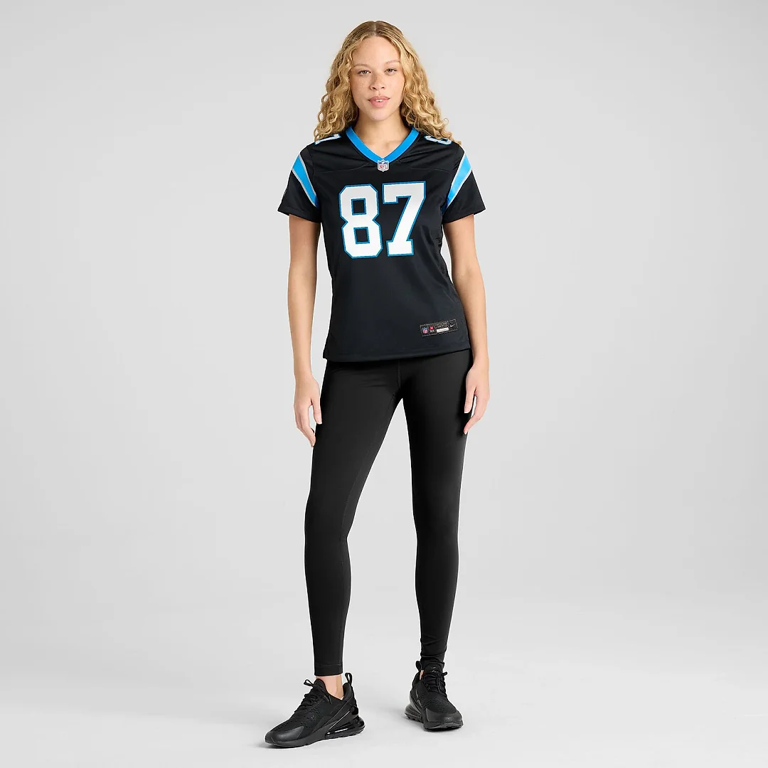 Zennovawear Brycen Tremayne Carolina Panthers Women's Team Game Jersey - Black