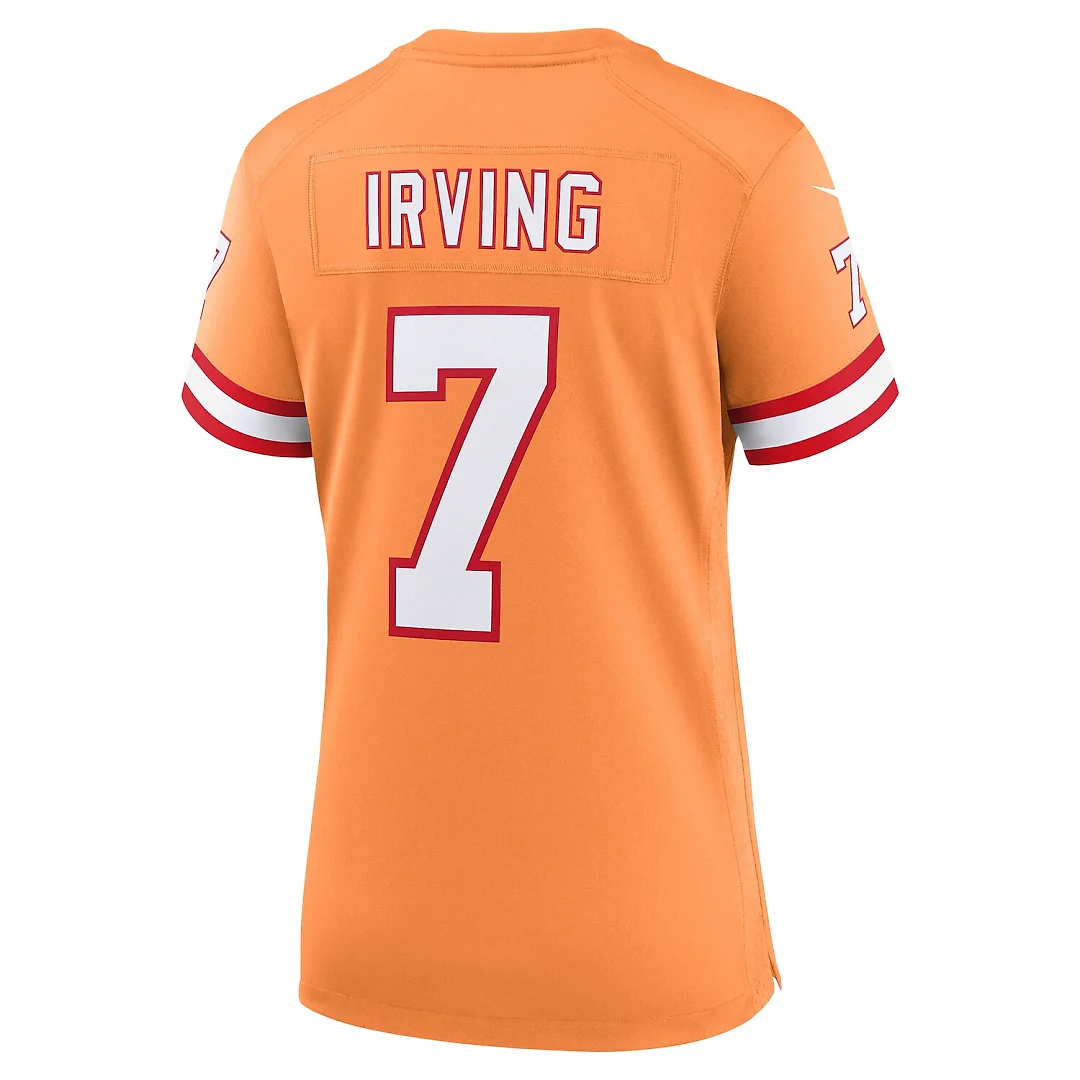 Zennovawear Bucky Irving Tampa Bay Buccaneers Women's Alternate Game Jersey - Orange