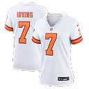 Zennovawear Bucky Irving '76 Tampa Bay Buccaneers Women's Game Jersey - White