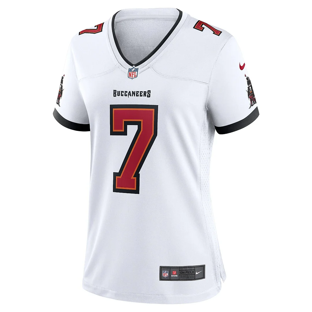 Zennovawear Bucky Irving Tampa Bay Buccaneers Women's Game Jersey - White