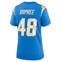 Zennovawear Bud Dupree Los Angeles Chargers Women's Team Game Jersey - Powder Blue